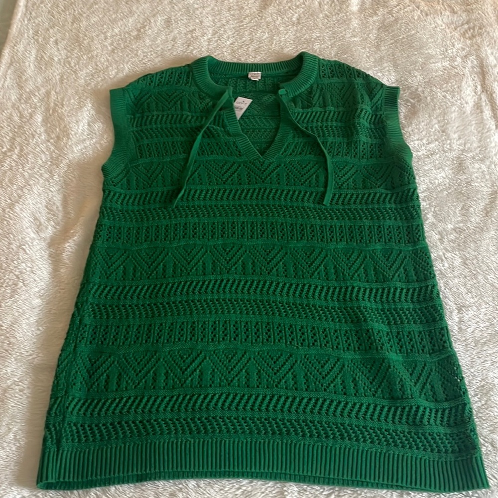 LOFT swim coverup - kelly green